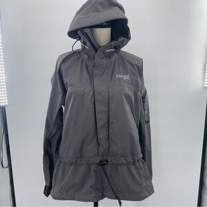 Kokatat Gray Gore-Tex shell layer jacket size S